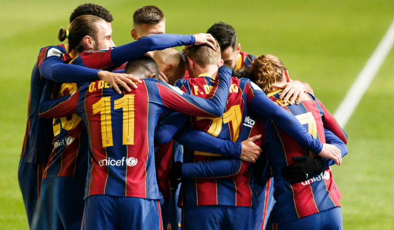 Foto: Barcelona w finale Superpucharu Hiszpanii