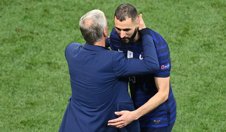Foto: Deschamps: Jeśli Benzema nie był na boisku, to dlatego, że miał problemy