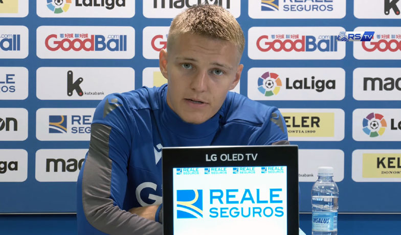 Foto: Ødegaard: Marzeniem wszystkich piłkarzy jest gra w Lidze Mistrzów