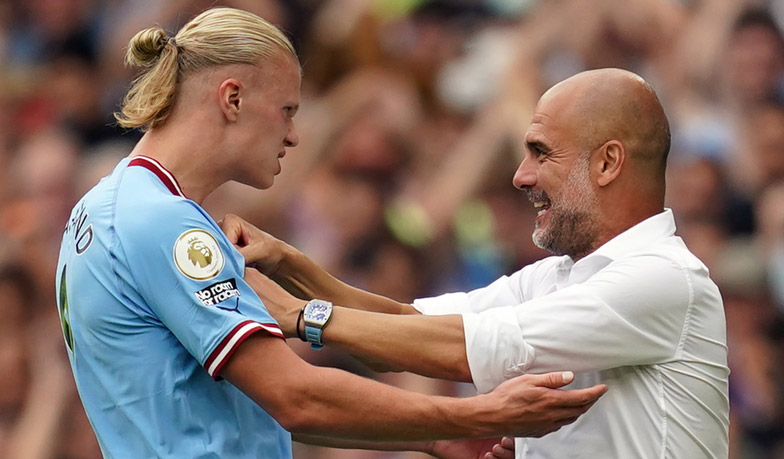 Foto: Guardiola: Haaland nie ma klauzuli odejścia do Realu Madryt