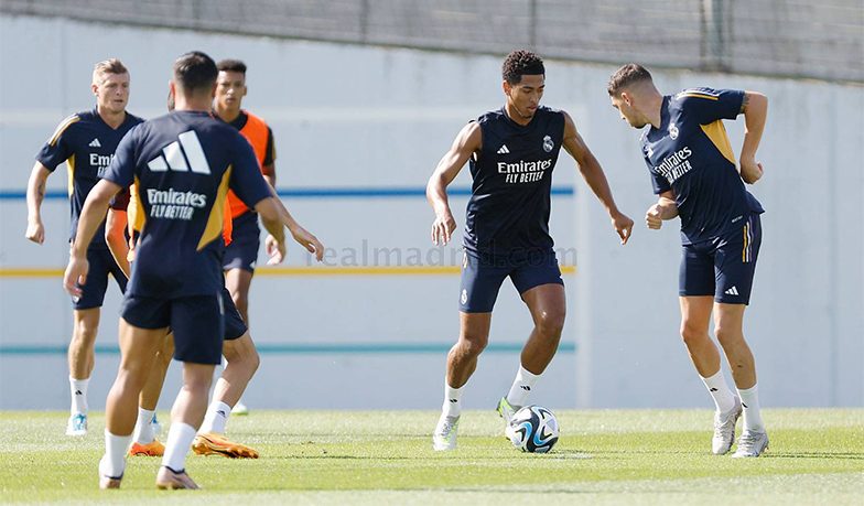 Foto: Pierwszy trening w tym tygodniu
