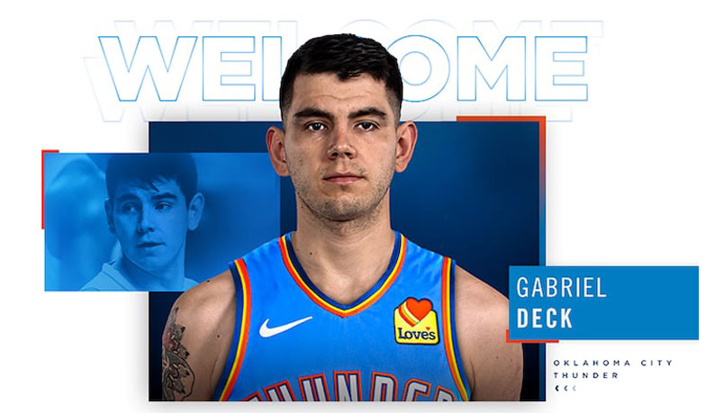 Foto: Oficjalnie: Gabriel Deck zawodnikiem Oklahomy