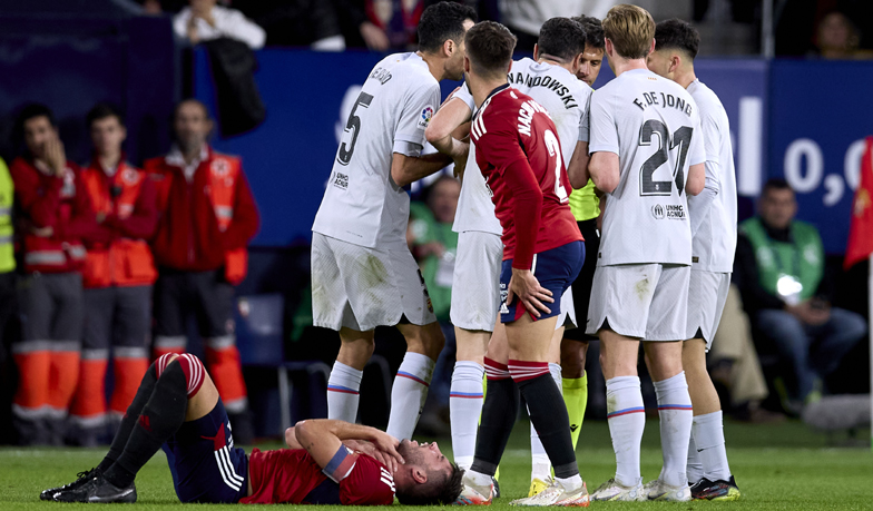Foto: 14. kolejka: Barcelona wygrywa w Pampelunie