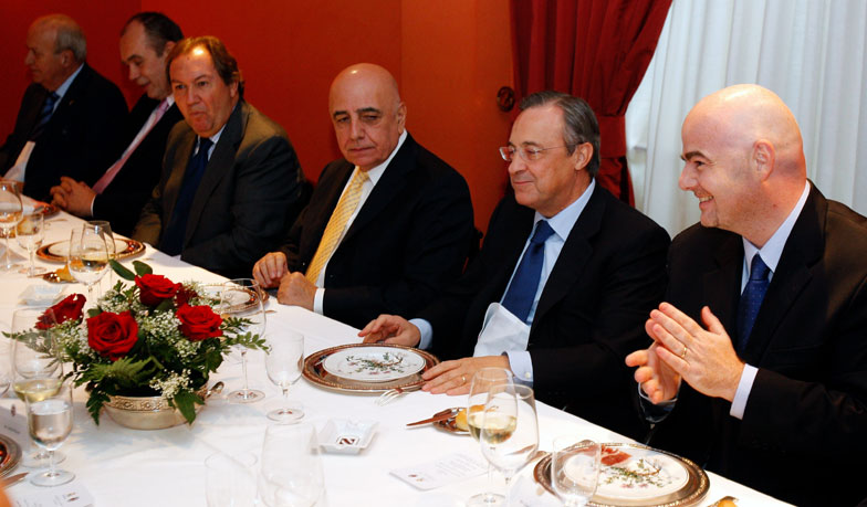 Foto: Florentino stracił swoją madryckę enklawę do sekretnych spotkań