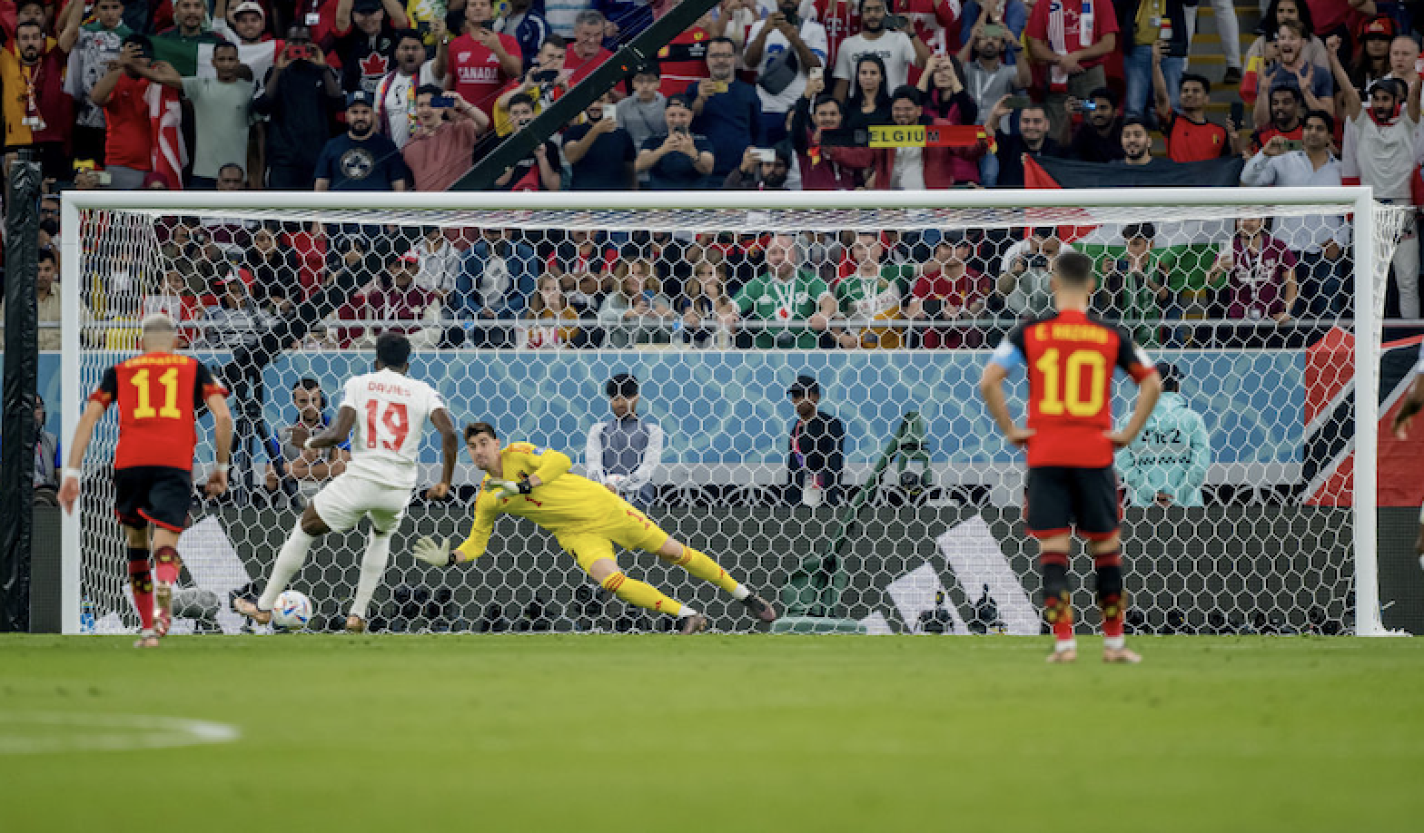 Foto: Belgia triumfuje, Courtois bohaterem [VIDEO]