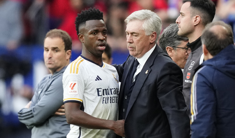 Foto: Ancelotti: Vinícius może się poprawić i się poprawi