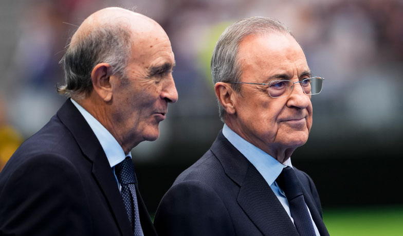 Florentino Pérez poleci w piątek do Ceuty z Pirrim i Butragueño