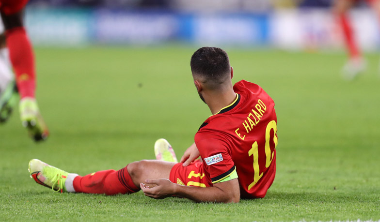 Foto: Hazard zszedł z boiska z kontuzją?