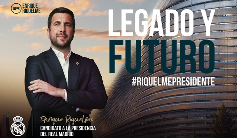Enrique Riquelme prezentuje projekt: „Real Madryt znów będzie należał do swoich socios” [VIDEO]