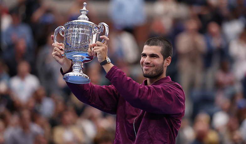 Foto: Carlos Alcaraz po raz drugi wygrał US Open