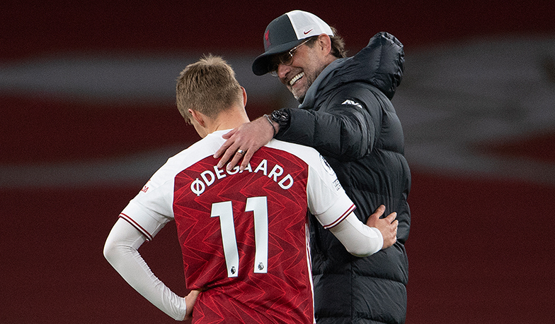 Foto: Klopp: Ødegaard nie trafił do nas, bo byłem z nim zbyt szczery