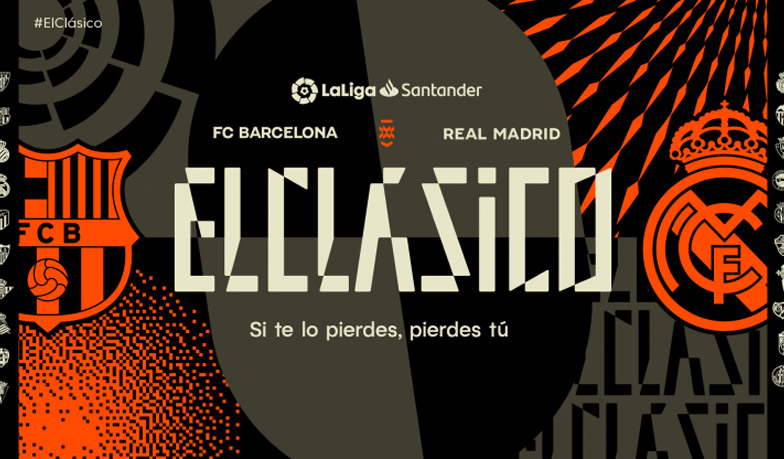 Foto: El Clásico z własnym logo