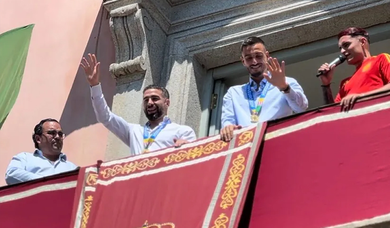 Foto: Carvajal i Joselu uhonorowani w Boadilli del Monte