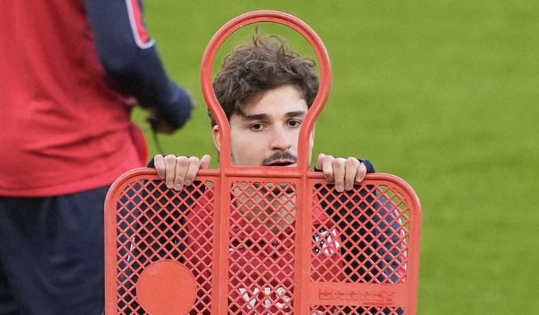Julián Álvarez częściowo trenował z grupą