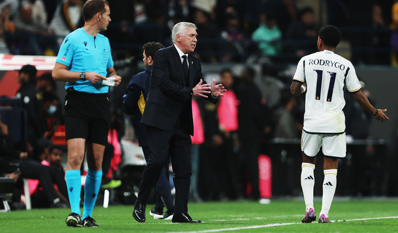 Foto: Ancelotti: Do gola na 3:1 mecz był wyrównany