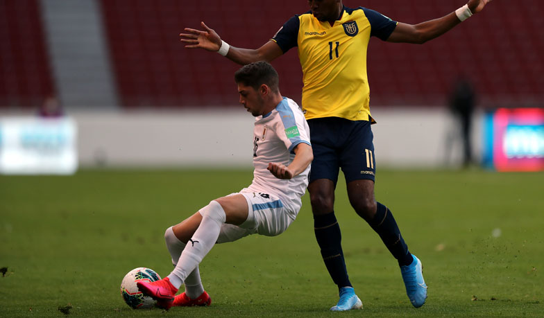 Foto: Urugwaj rozbity, 88 minut Valverde