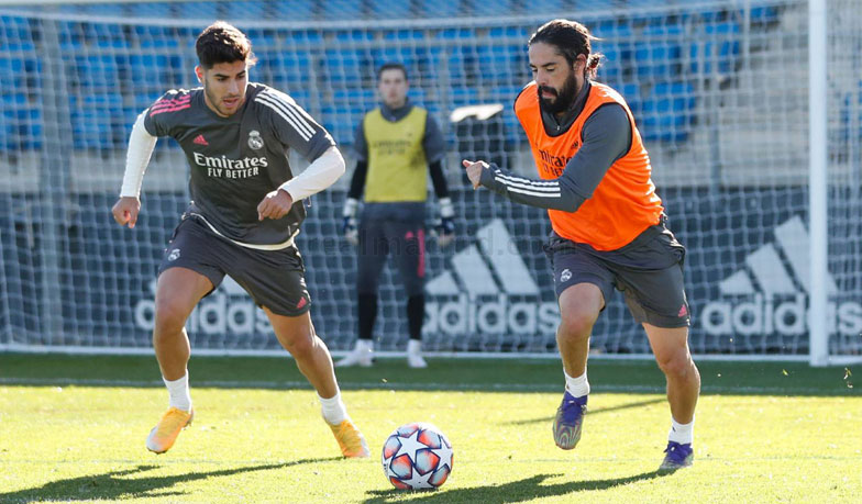 Foto: Pierwszy trening przed meczem z Interem