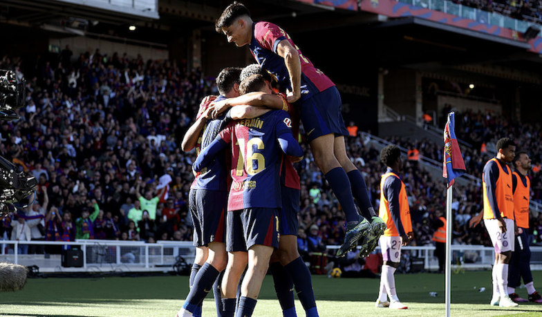 Foto: 29. kolejka: Barcelona wygrywa i utrzymuje fotel lidera