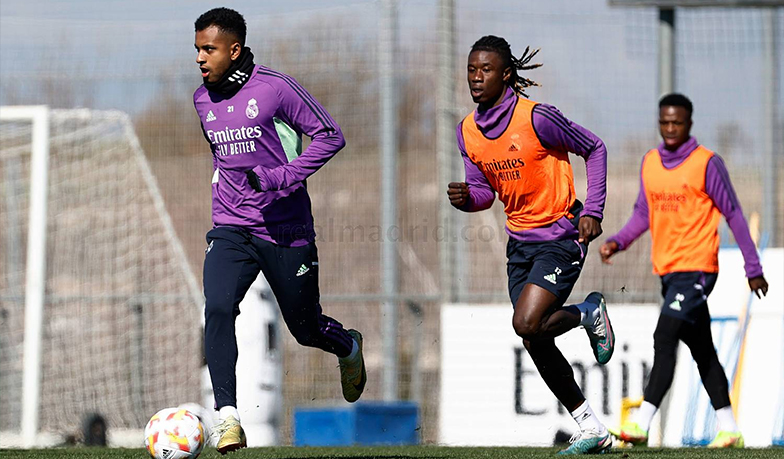 Foto: Rodrygo trenował z drużyną