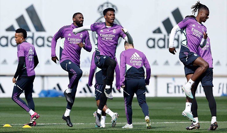 Foto: Ostatni trening przed Espanyolem