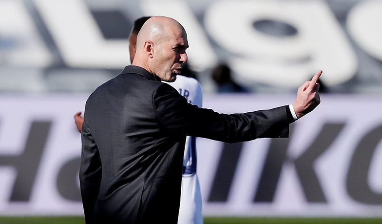 Foto: Zidane: Nie chcę wchodzić w pracę sędziów