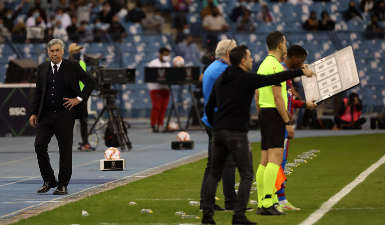 Foto: Ancelotti: Po wyjściu na prowadzenie nasza efektywność zmniejszyła się