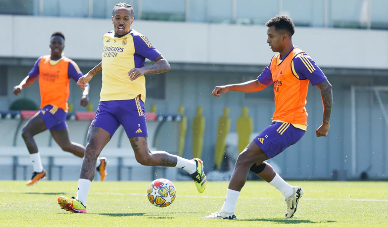 Foto: Ostatni trening w Madrycie przed City