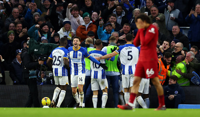 Foto: Liverpool przegrał z Brighton