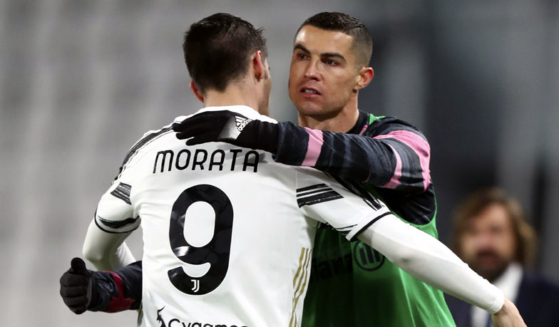 Foto: Morata: Cristiano jest szczęśliwy w Juve