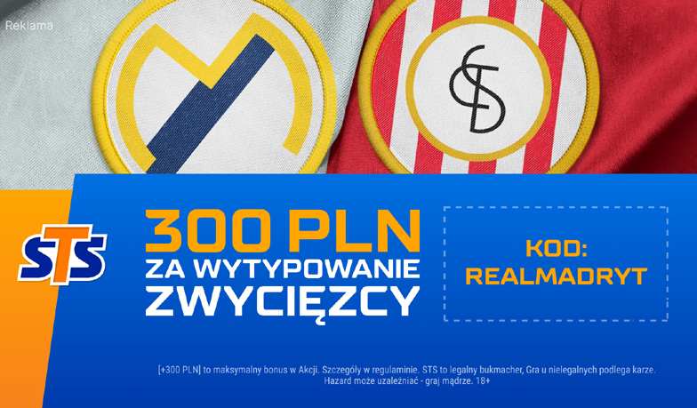 Foto: 300 złotych za wskazanie zwycięzcy w meczu Realu!