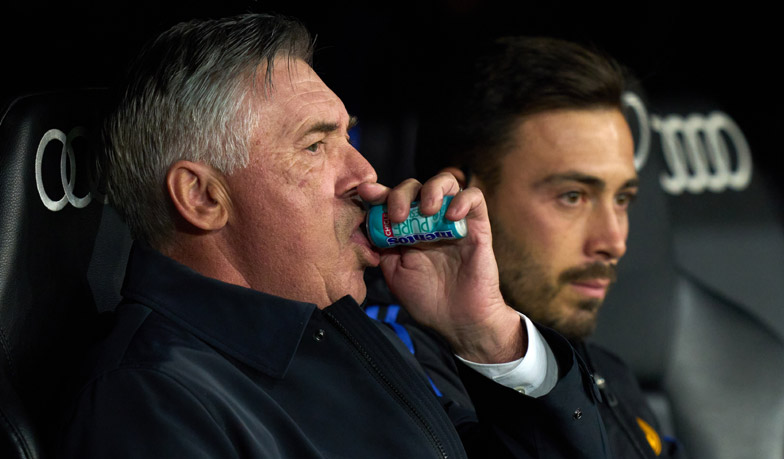 Foto: Ancelotti: Czasami mówię Courtois, że w końcu musi coś wpuścić…