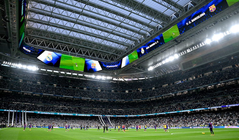 Foto: Bernabéu gotowe, aby powitać Mbappé