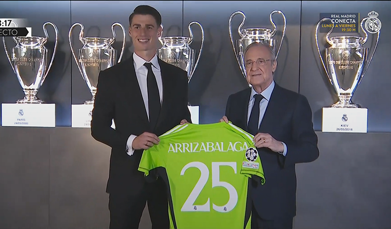 Foto: Kepa będzie grał z numerem 25