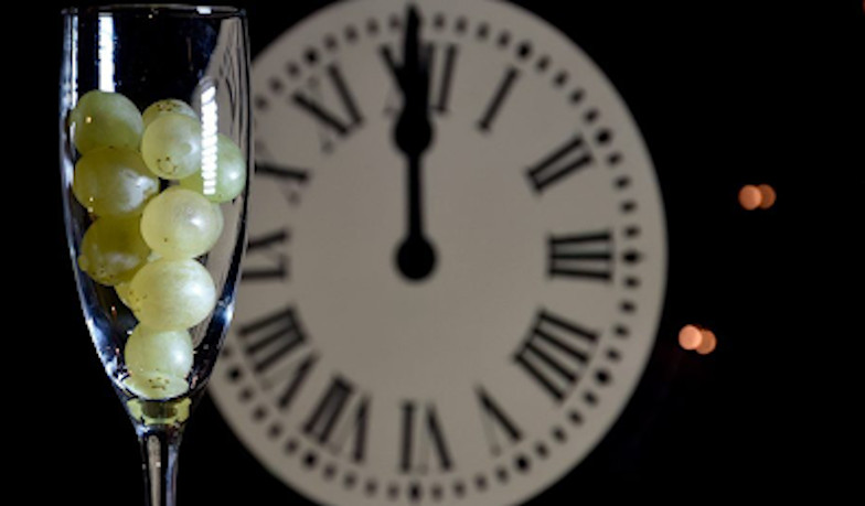 Foto: Doce uvas i el Gordo