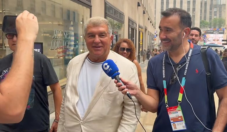 Laporta: Jeśli sędzia narzuci swój autorytet, Hiszpania będzie miała większe szanse
