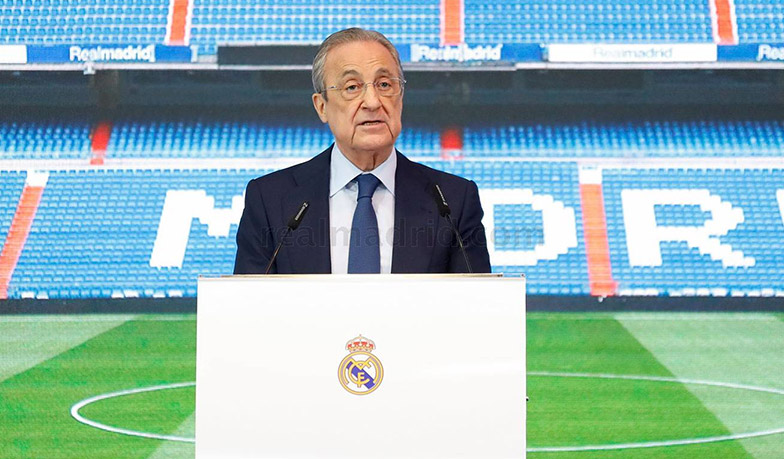 Foto: Florentino: Drogi Davidzie, dziękuję za wybranie Realu Madryt
