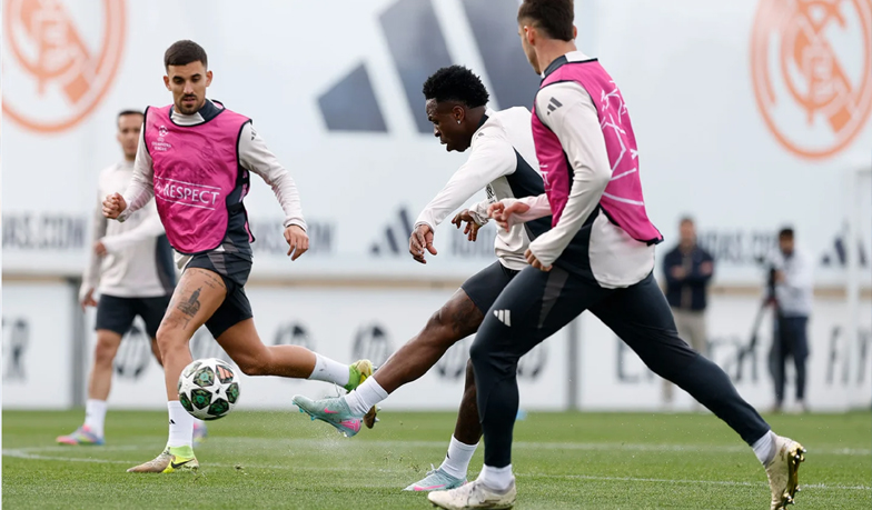 Foto: Ostatni trening przed meczem z Arsenalem