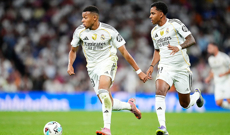 Foto: Mbappé strzelił już więcej goli dla Realu niż Rodrygo