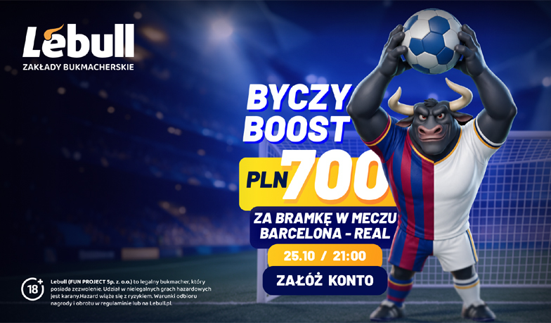 JEDEN gol w El Clásico i nawet 700 PLN! Po 5:2 Barçy i 4:1 Realu poprzeczka jest wyjątkowo nisko