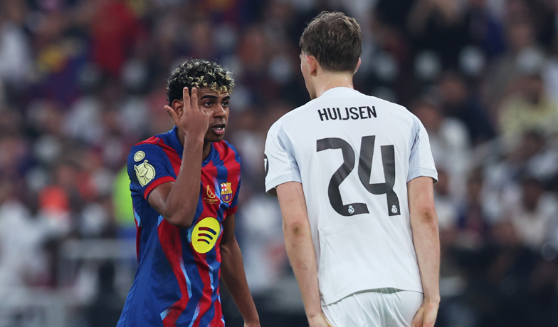 Foto: Lamine Yamal do Huijsena: „Ty jesteś głupi? Popychasz mnie? Nie bądź w błędzie” [VIDEO]