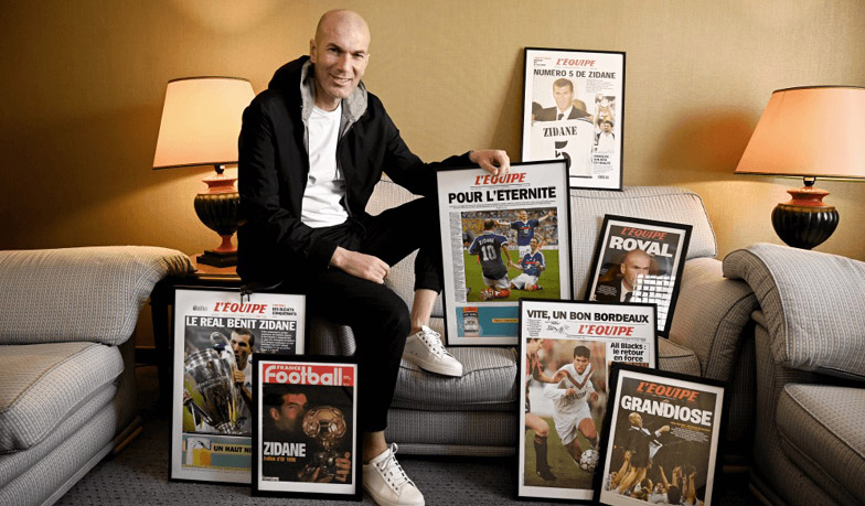 Foto: Zidane cz.1: Wolej z Glasgow nigdy nie wyszedł mi drugi raz