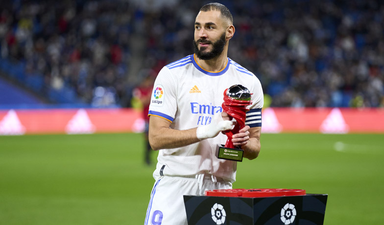 Foto: Benzema piłkarzem La Ligi w kwietniu