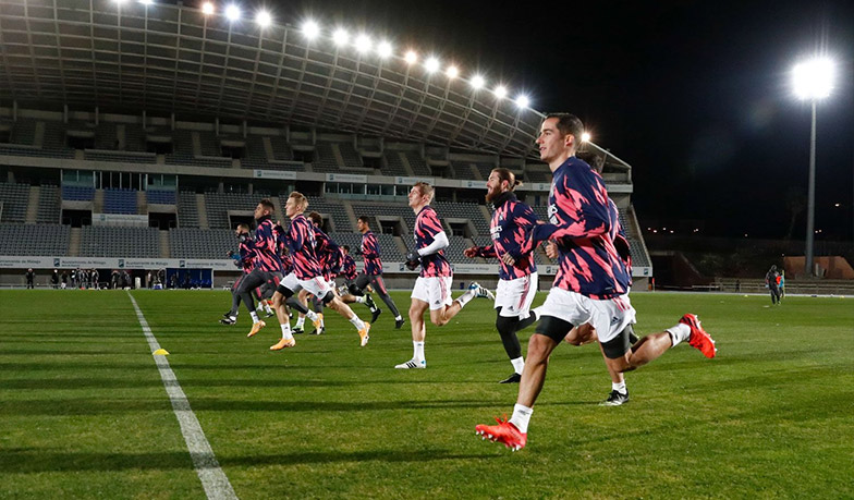 Foto: Pierwszy trening w Maladze