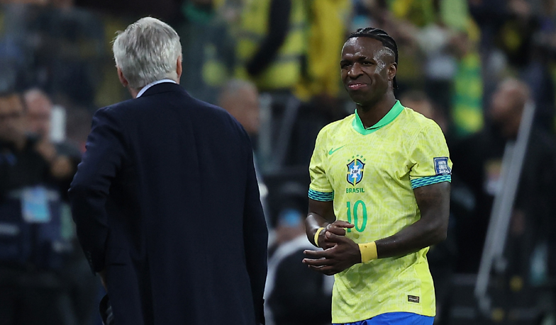 Foto: Brazylia wygrywa po golu Viníciusa