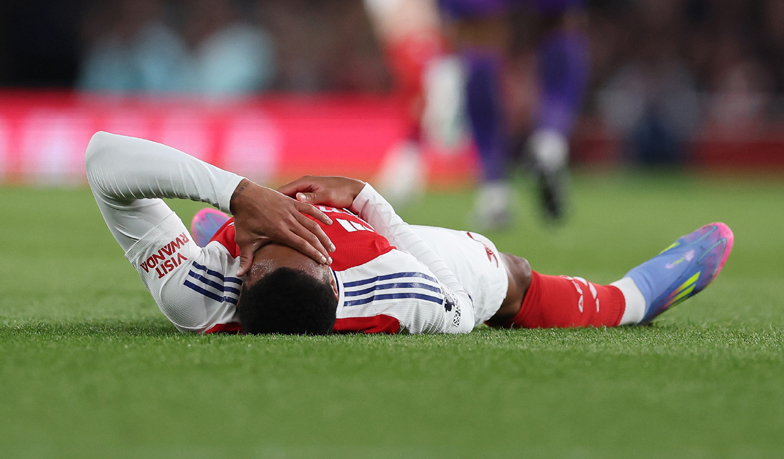 Foto: Saka wrócił z golem, ale Arsenal stracił dwóch podstawowych obronców?