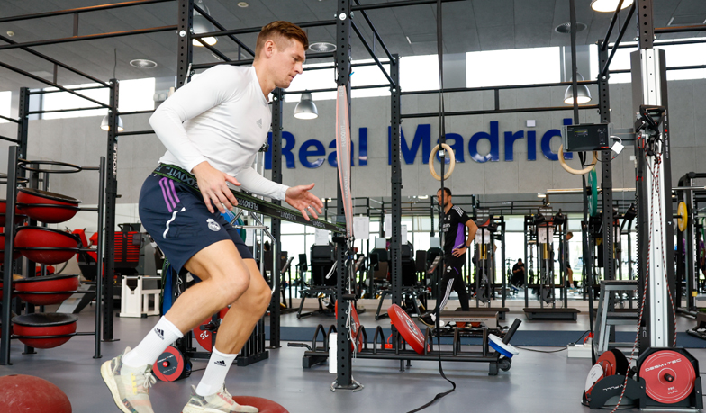 Foto: Kroos realizował indywidualny plan treningowy