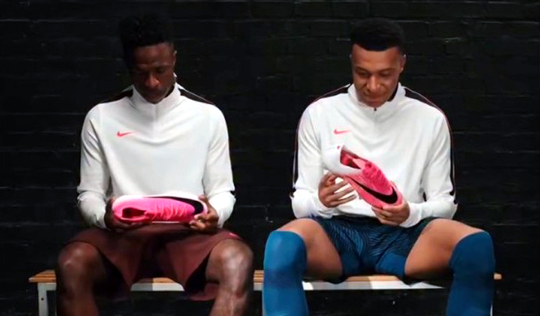 Vinícius i Mbappé reklamują razem nowe korki Nike [VIDEO]