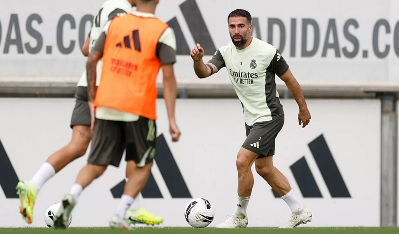 Foto: Carvajal, Trent, Huijsen i Ceballos pracowali z zespołem