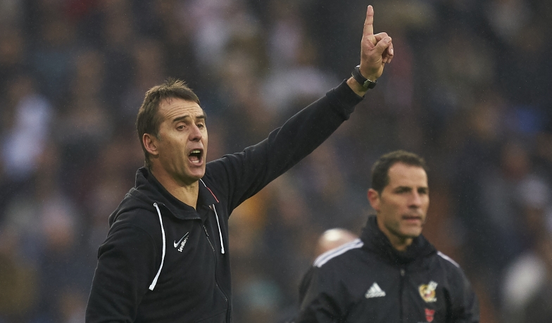 Foto: Lopetegui i Reguilón oklaskiwani na Bernabéu