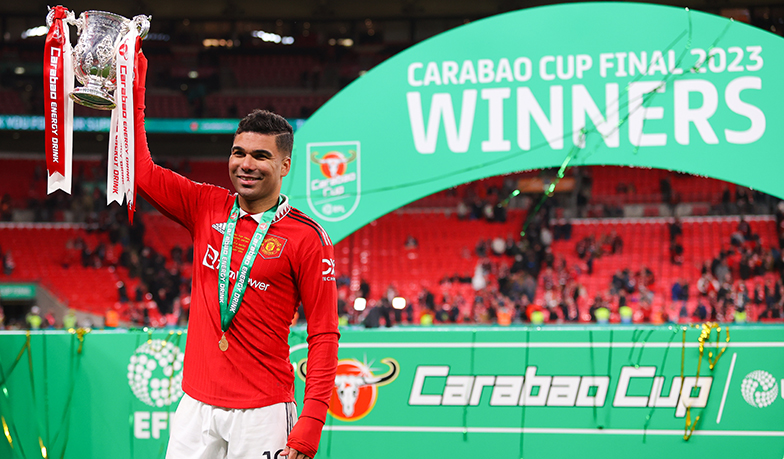 Foto: Casemiro z golem i Pucharem Ligi [VIDEO]